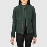 Greeen Biker Jacket